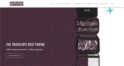 Desktop Screenshot of emmebag.com